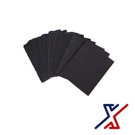 X1 TOOLS 100 Grit Premium Wet & Dry Sandpaper 4-1/2 in. x 5-1/2 in. Sheet, 1000PK X1E-CON-SAN-WDP-P0100-QSx1000